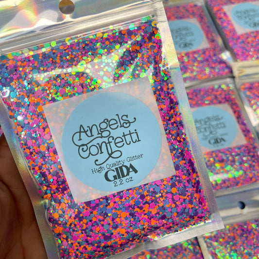 Angels Confetti Glitter - 2.2 oz - GIDA DESIGN 