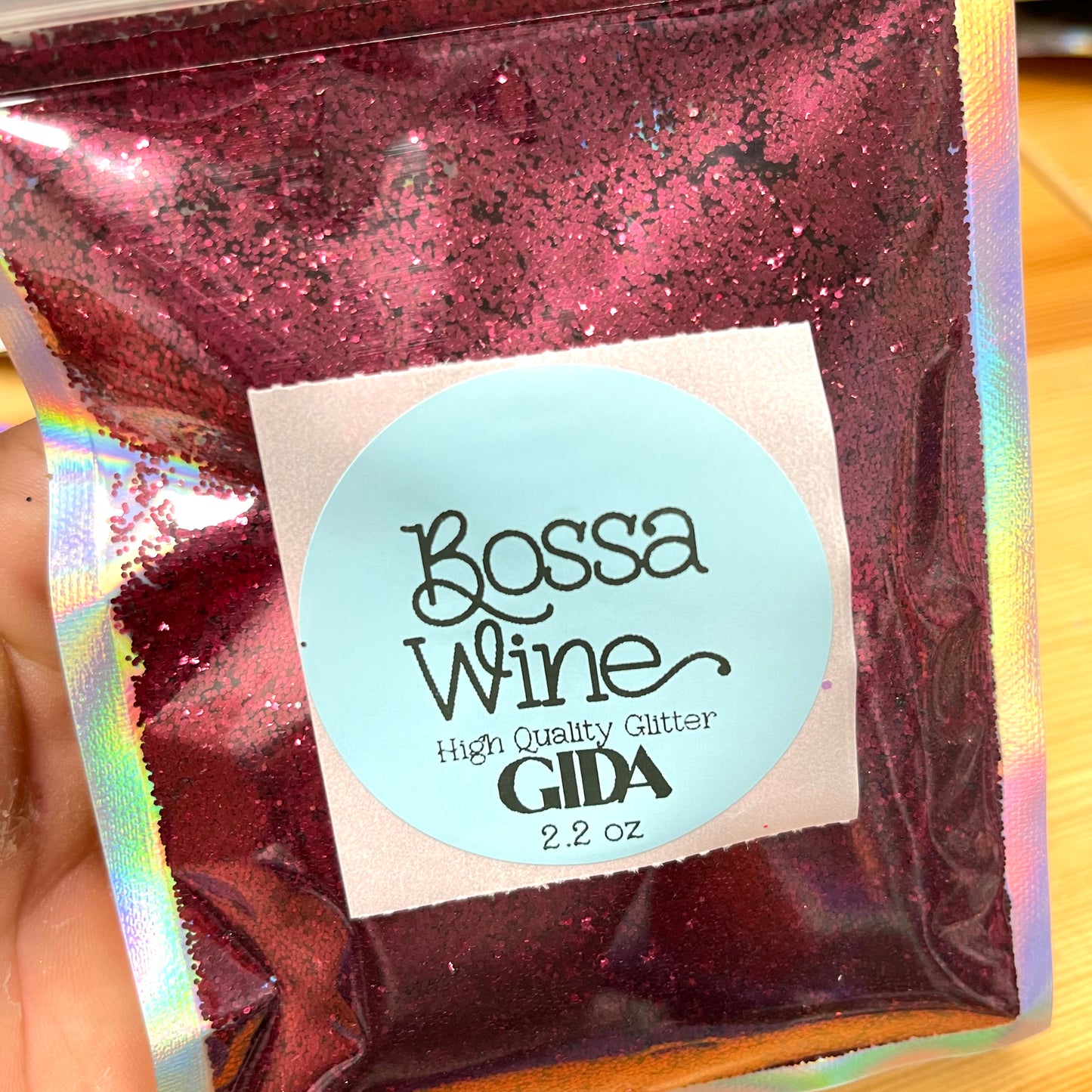 Bossa Wine Glitter - 2.2 oz - GIDA DESIGN 