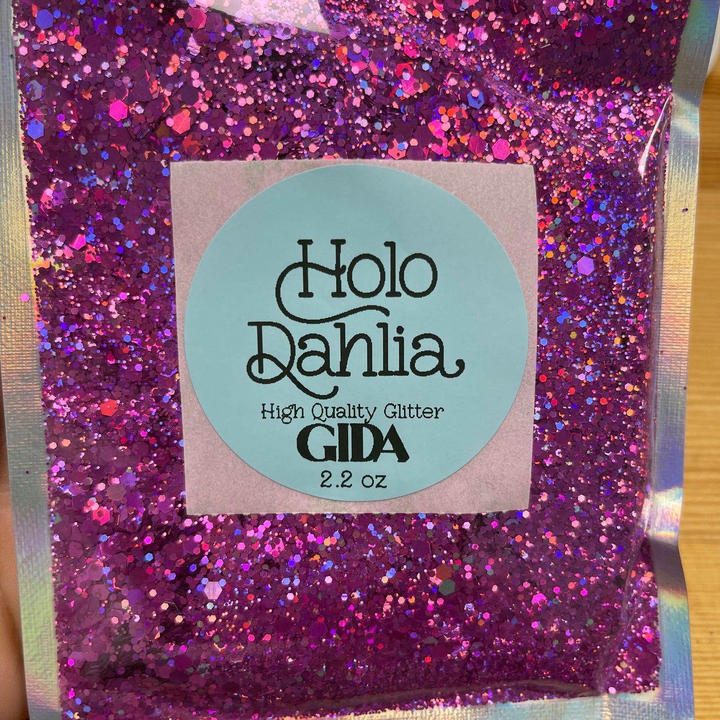 Holo Dahlia Chunky Glitter - 2 oz - GIDA DESIGN 