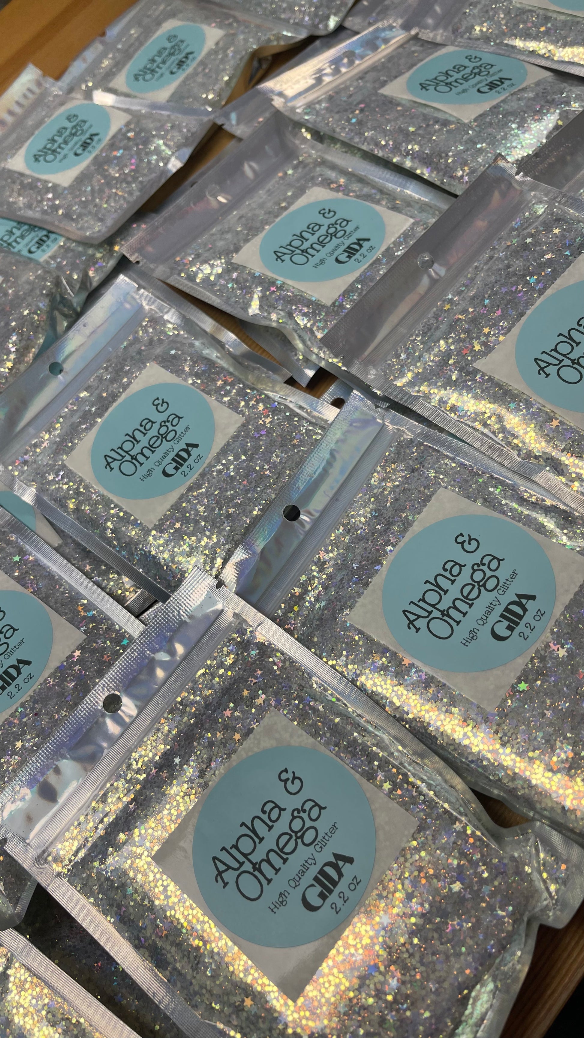 Alpha & Omega Chunky Glitter - 2.2 oz - GIDA DESIGN 