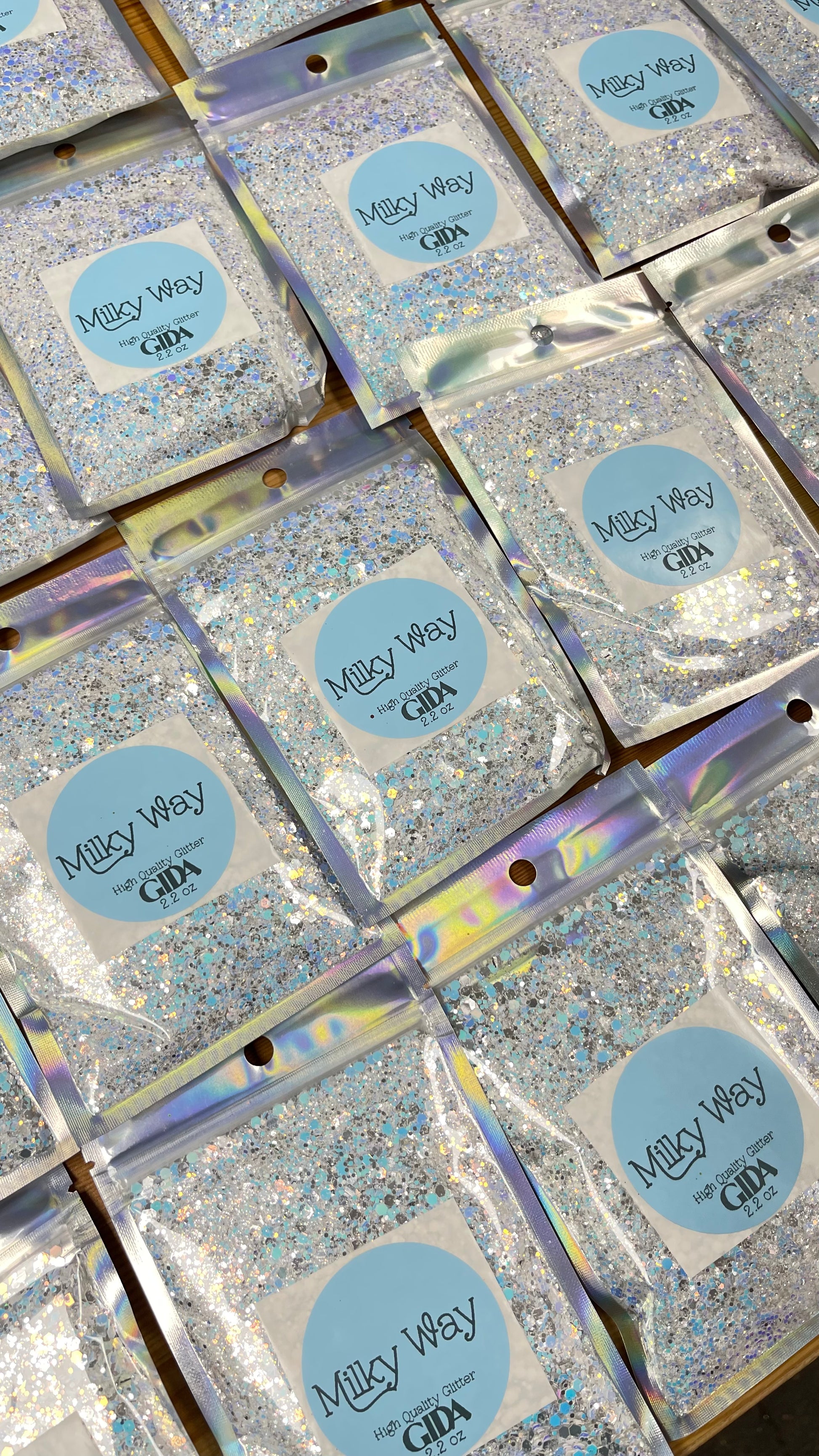 Milky Way Glitter - 2.2 oz - GIDA DESIGN 