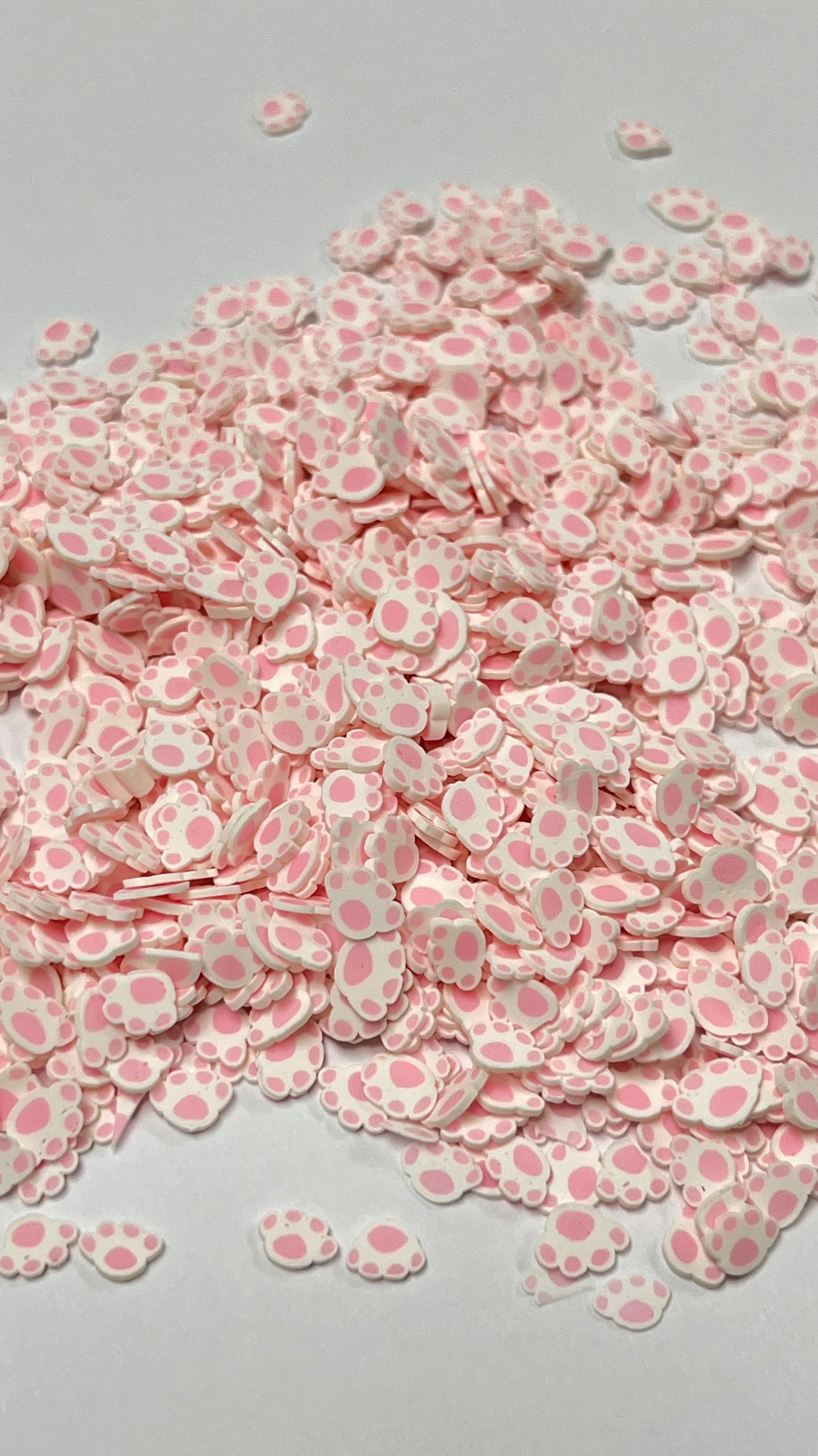Pink Paws Polymer clay 1 oz - GIDA DESIGN 