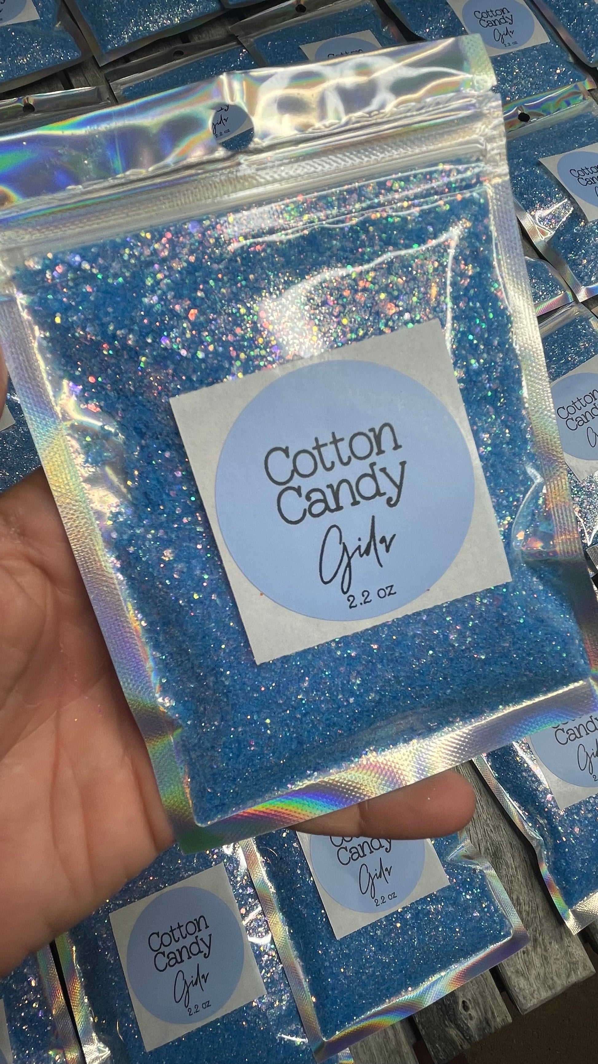 Cotton Candy Chunky Glitter - 2 oz - GIDA DESIGN 
