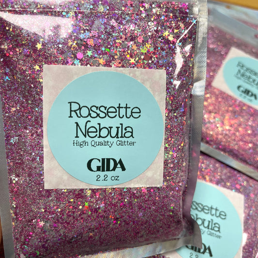 Rossette Nebula Glitter - 2.2 oz - GIDA DESIGN 