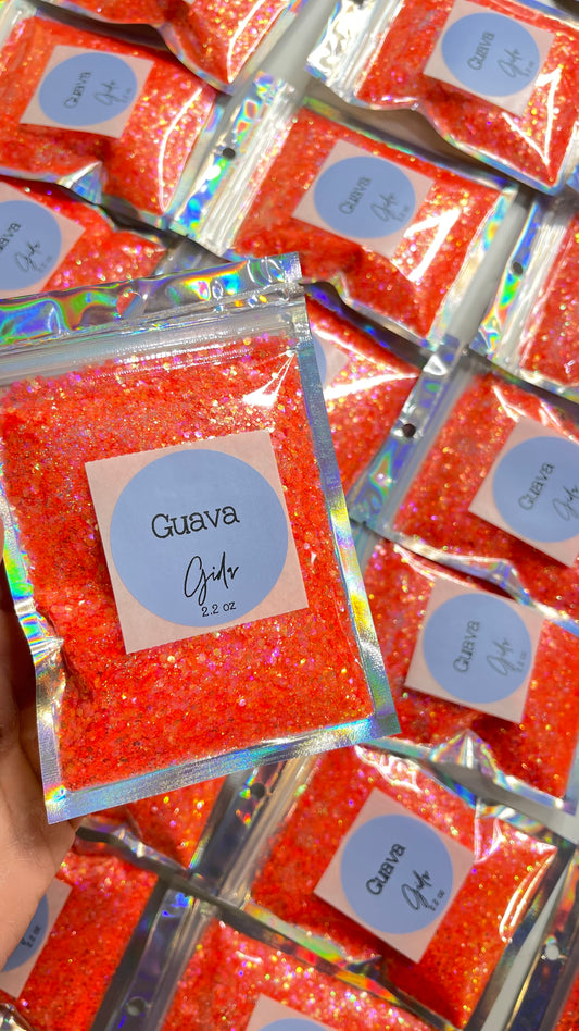 Guava Chunky Glitter - 2 oz - GIDA DESIGN 