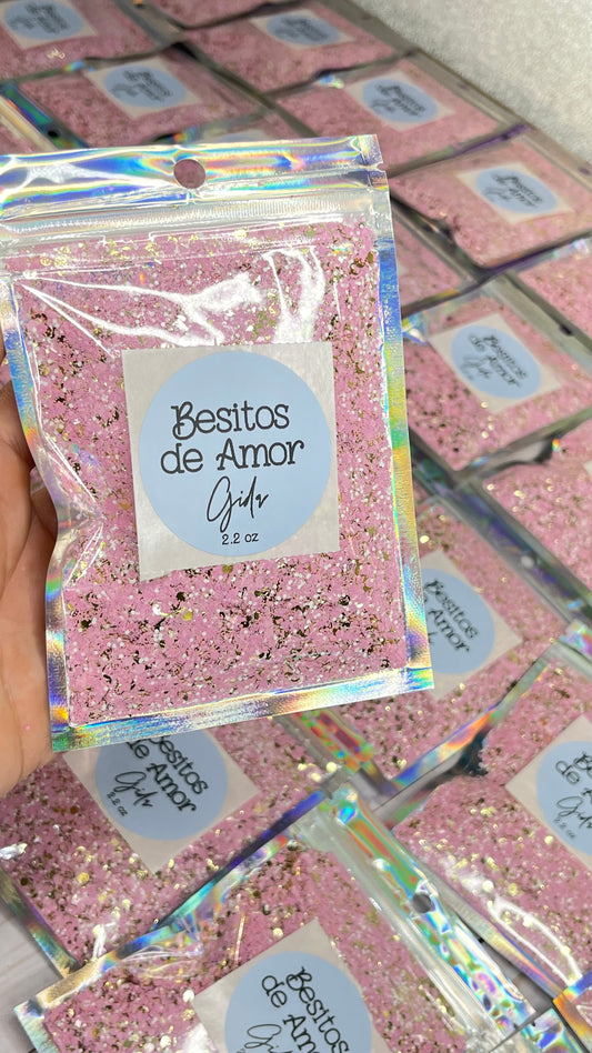 Besitos de Amor Chunky Glitter - 2 oz - GIDA DESIGN 