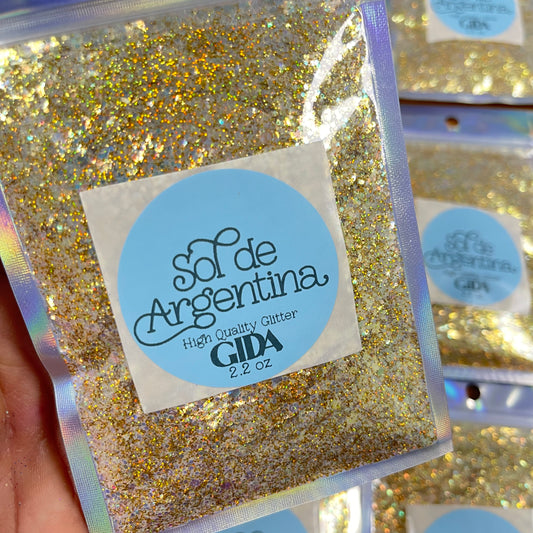 Sol de Argentina Glitter - 2.2 oz - GIDA DESIGN 