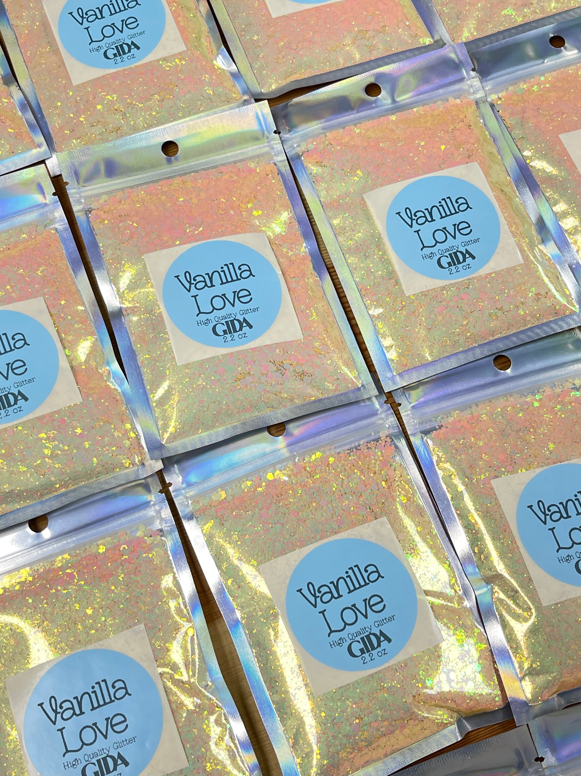 Vanilla Love Chunky Glitter - 2.2 oz - GIDA DESIGN 