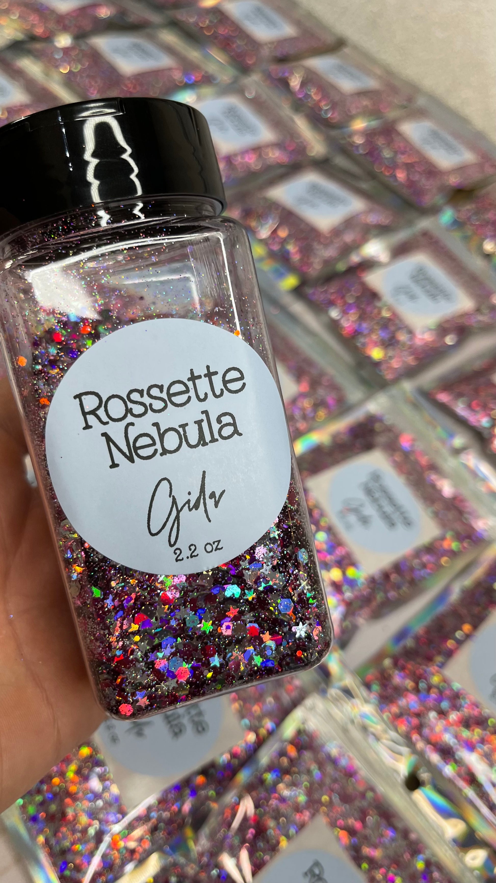 Rossette Nebula Glitter - 2.2 oz - GIDA DESIGN 