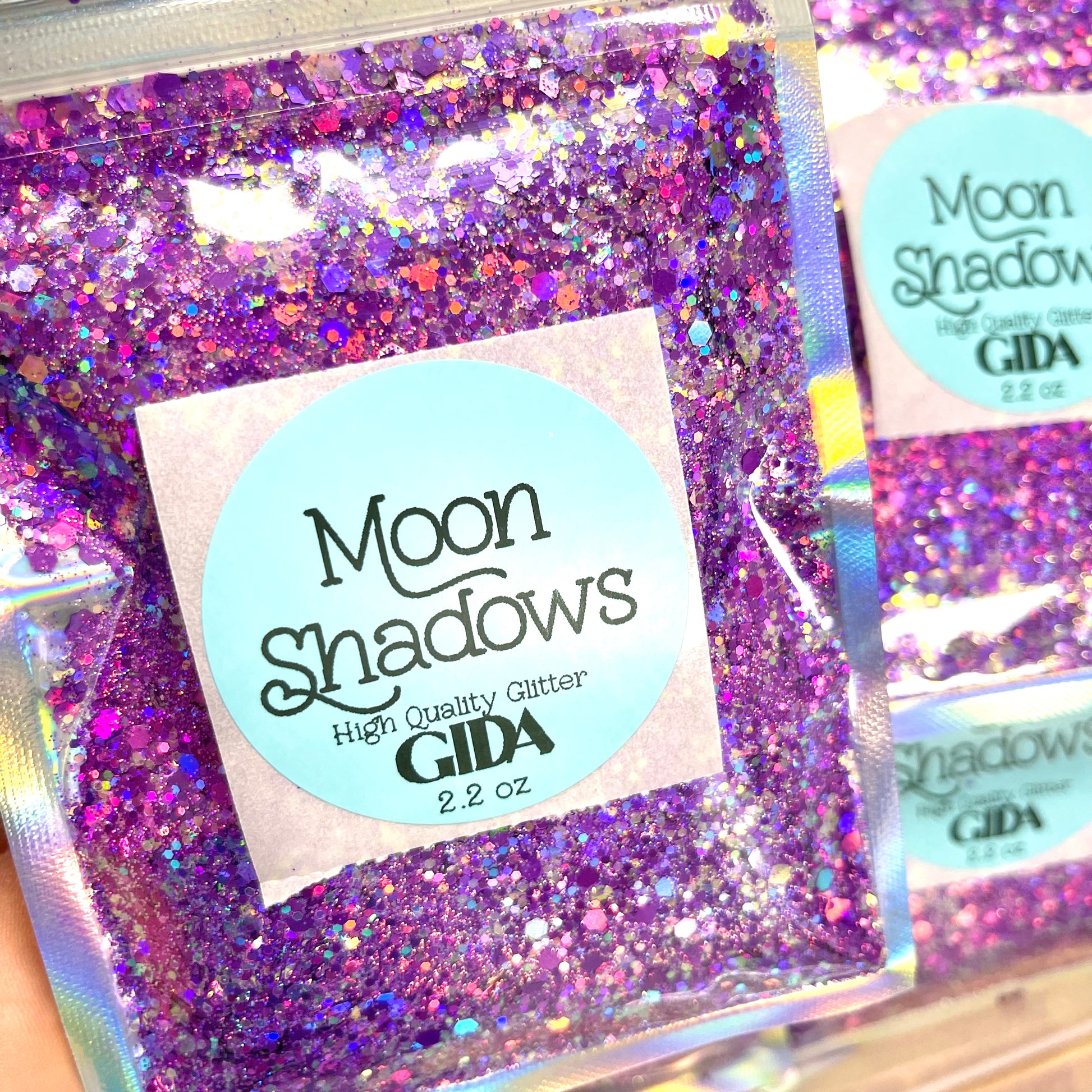 Moon Shadows Chunky Glitter - 2.2 oz - GIDA DESIGN 
