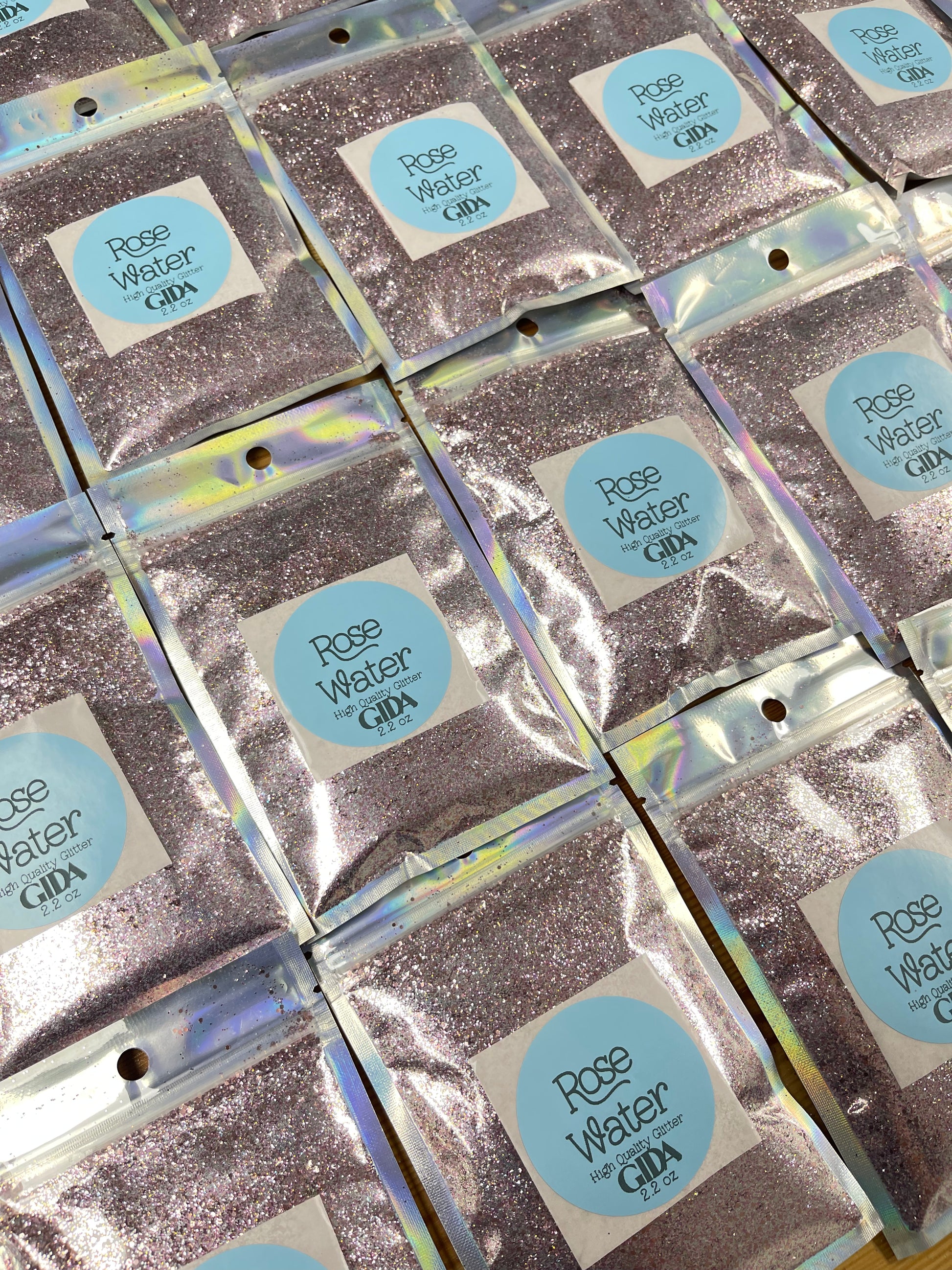 Rose Water Fine Glitter - 2.2 oz - GIDA DESIGN 
