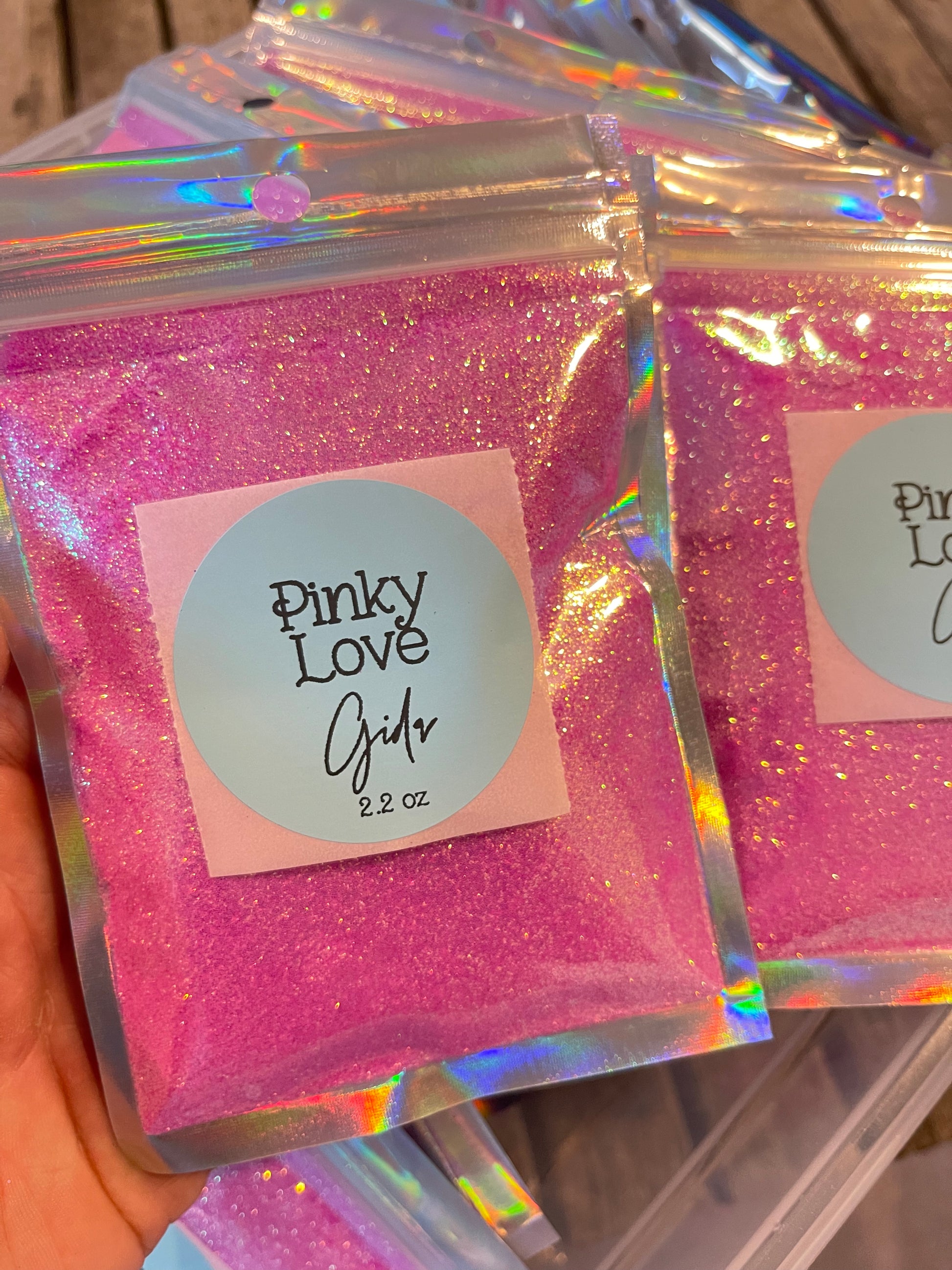 Pinky Love Glitter - 2 oz - GIDA DESIGN 