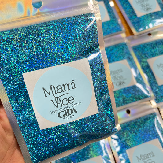 Miami Vice Fine Glitter - 2.2oz - GIDA DESIGN 