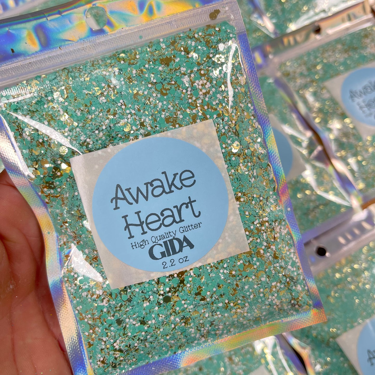 Awake Heart Chunky Glitter - 2.2 oz - GIDA DESIGN 