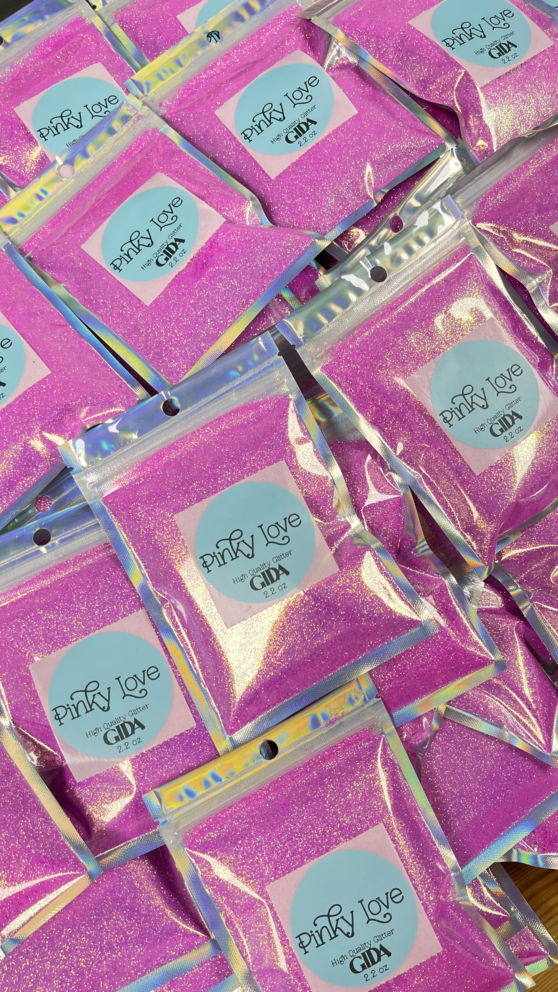 Pinky Love Glitter - 2.2 oz - GIDA DESIGN 