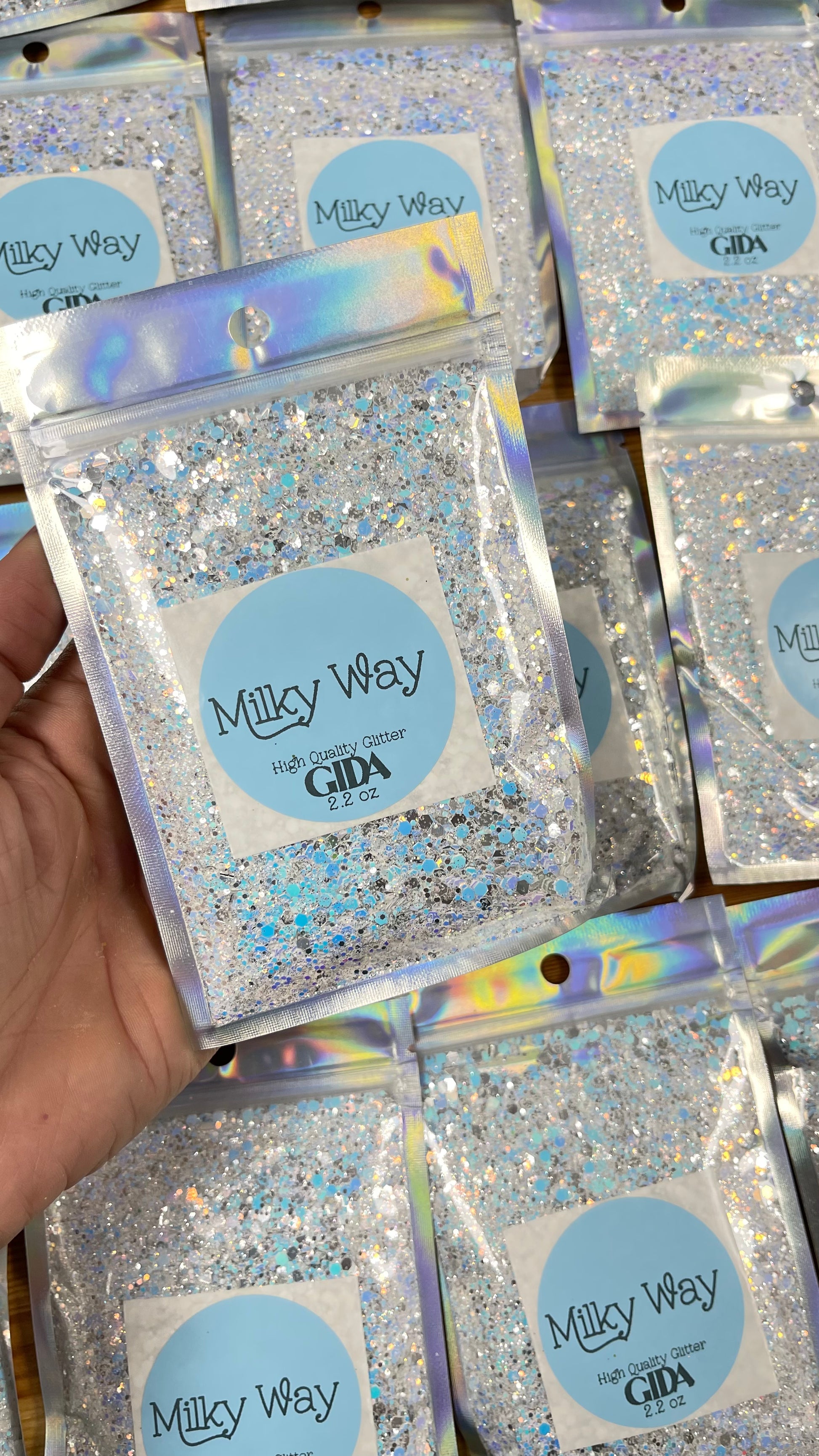 Milky Way Glitter - 2.2 oz - GIDA DESIGN 
