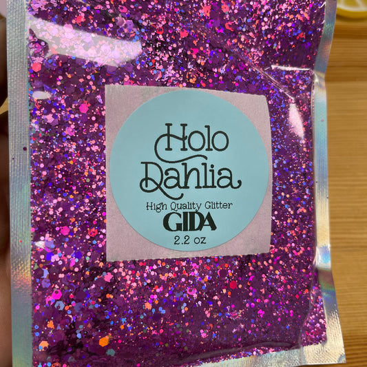 Holo Dahlia Chunky Glitter - 2 oz - GIDA DESIGN 