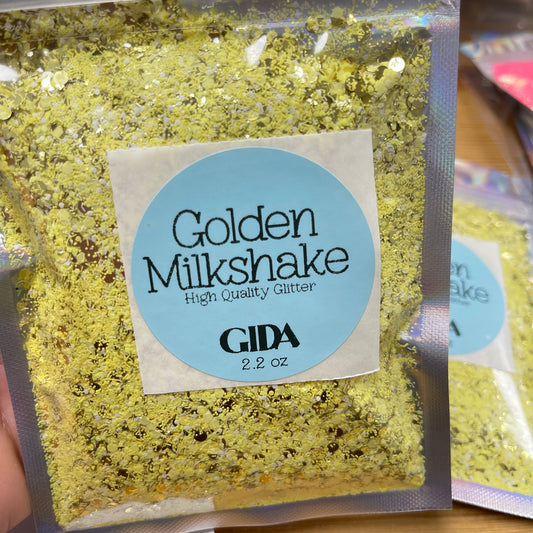Golden Milkshake Chunky Glitter - 2.2 oz - GIDA DESIGN 