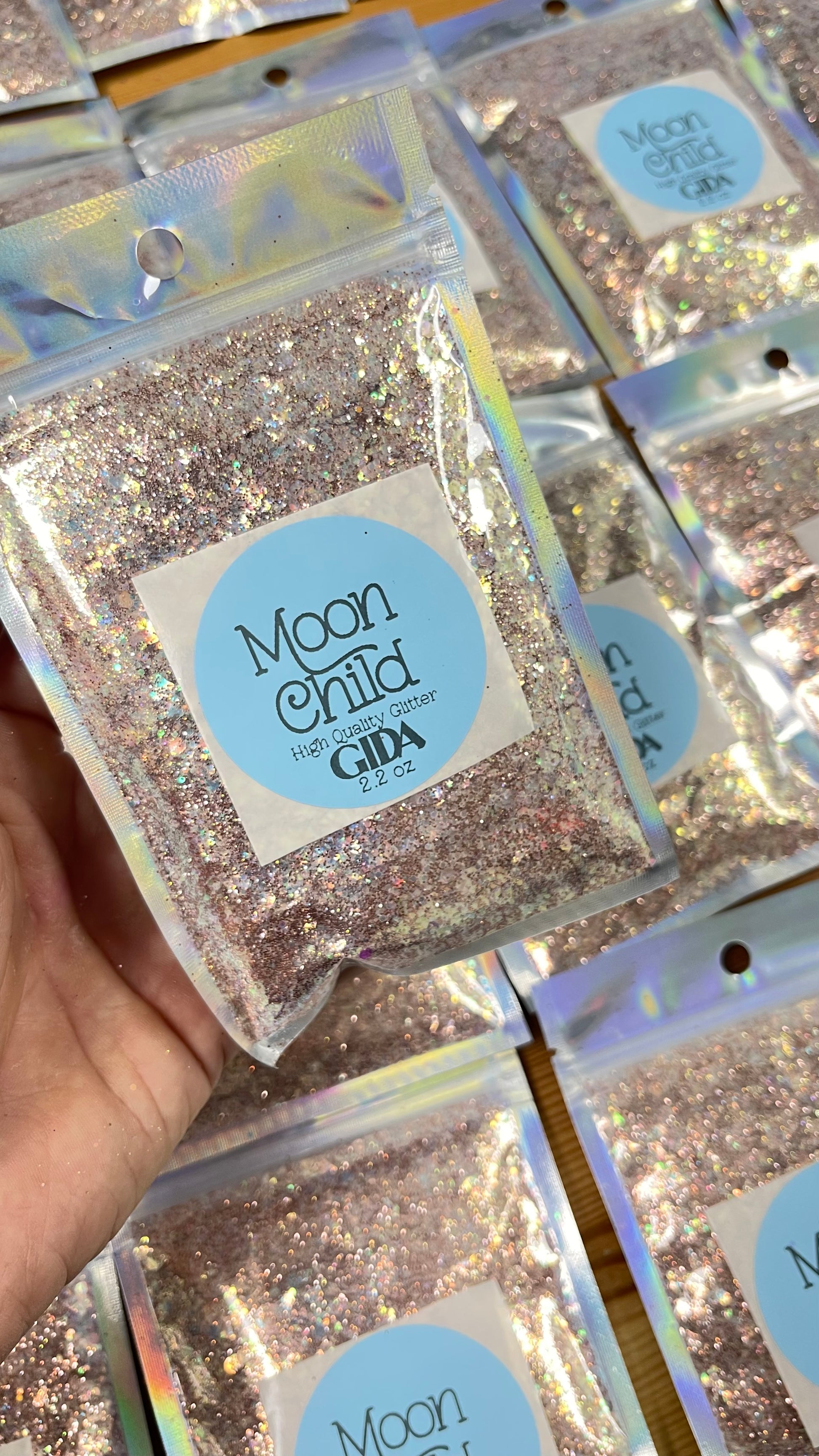 Moon Child Opal Chunky Glitter - 2.2 oz - GIDA DESIGN 