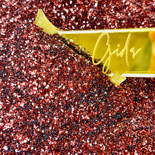 Chocolate Chips Fine Glitter - 2 oz - GIDA DESIGN 