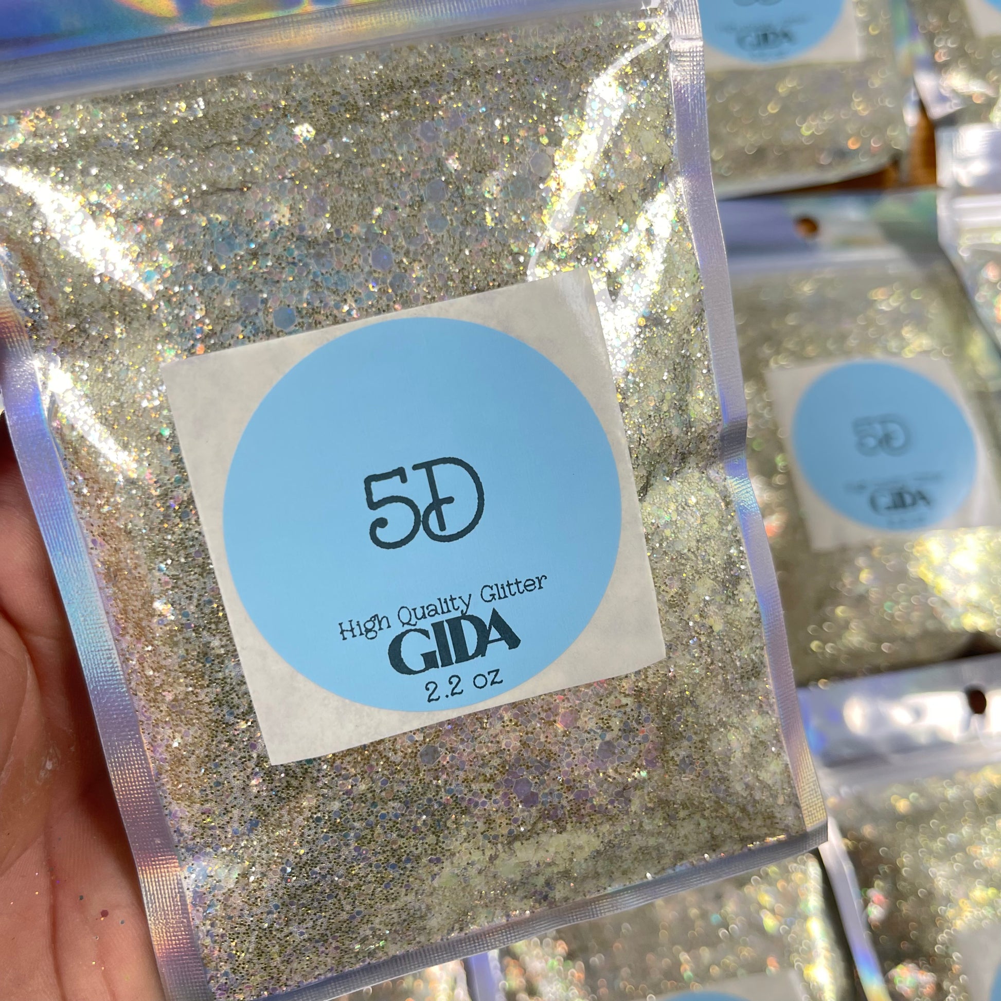5D Chunky Glitter - 2.2 oz - GIDA DESIGN 