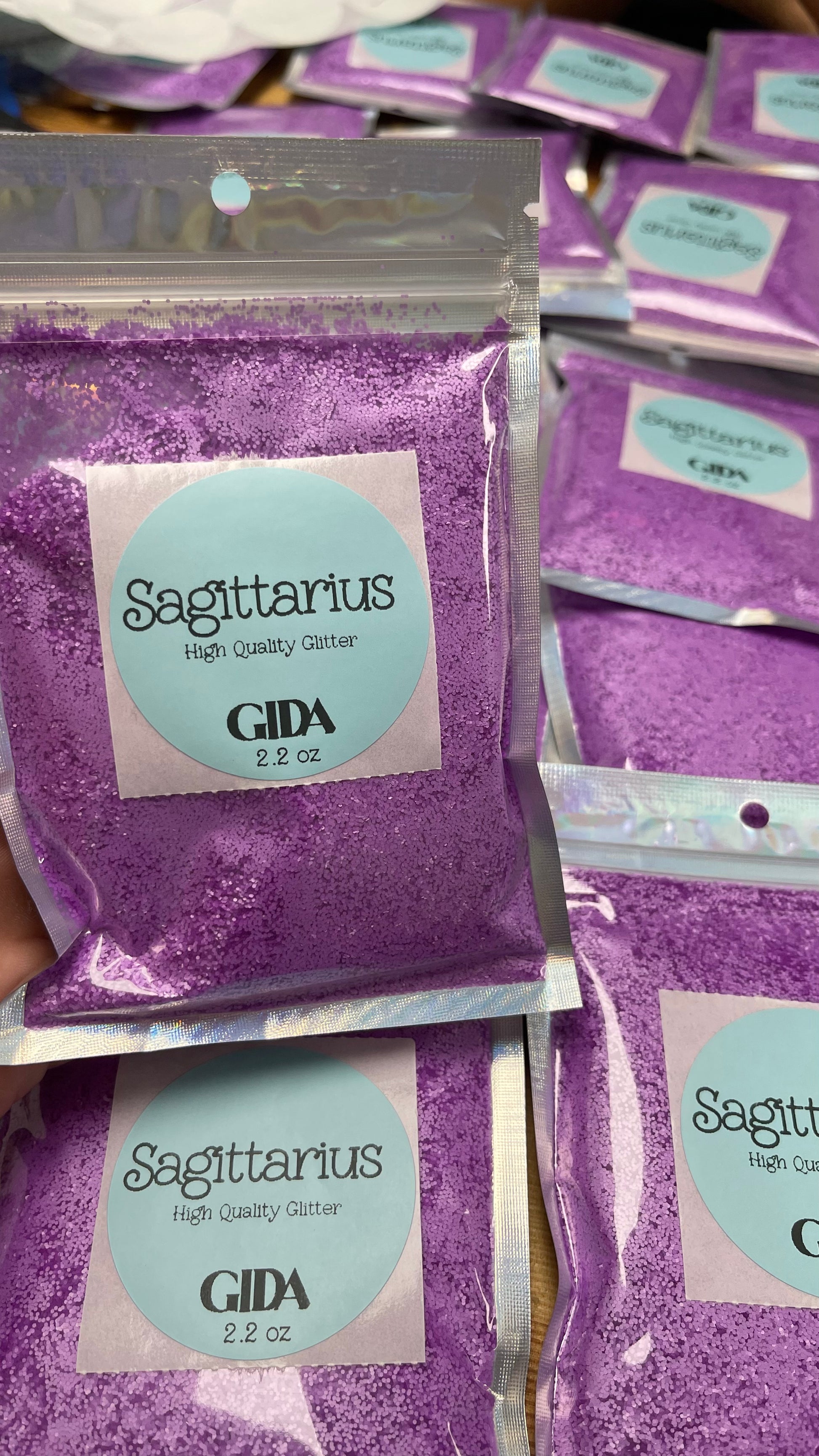Sagittarius Neon Glitter - 2.2oz - GIDA DESIGN 