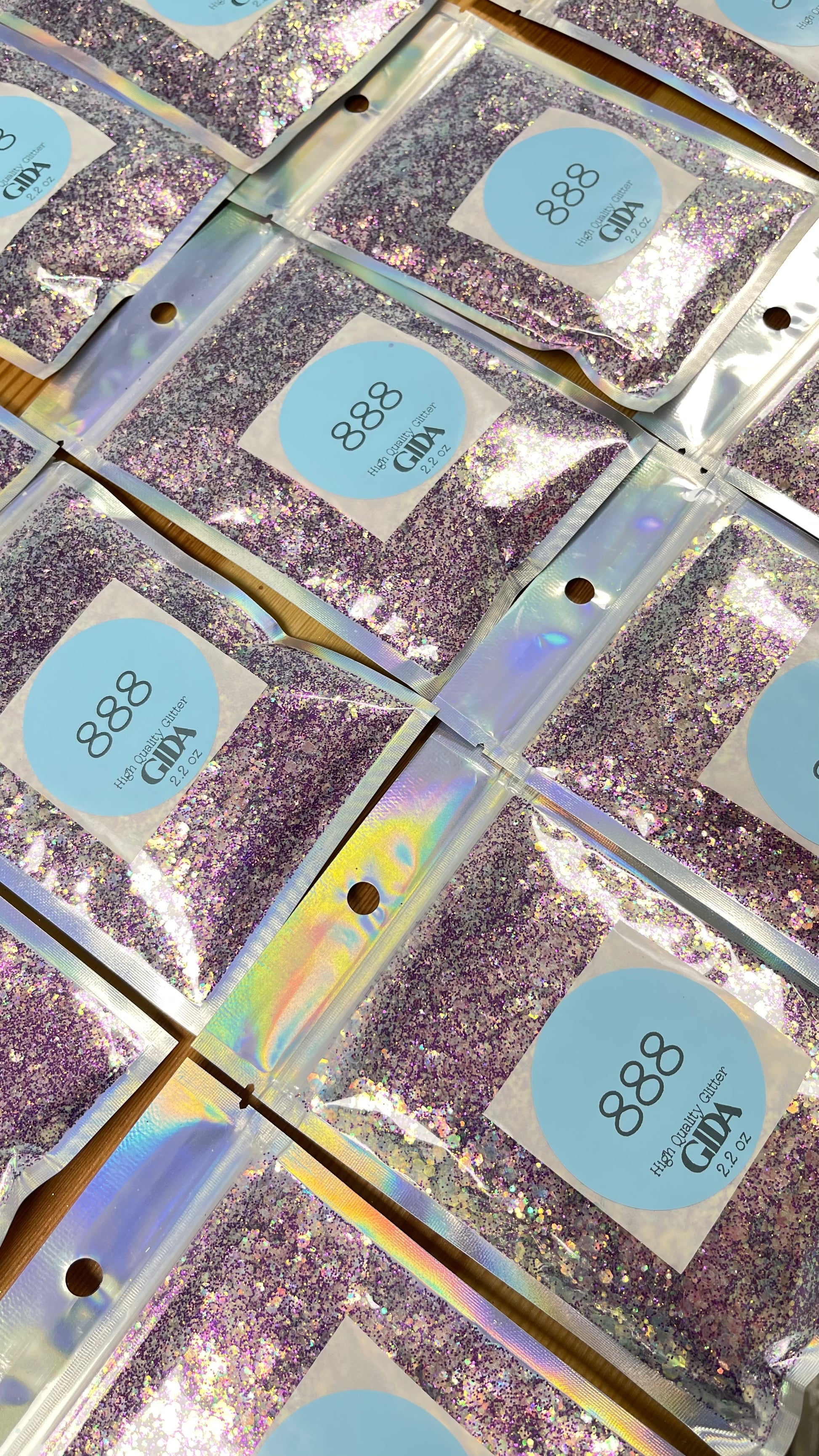 888 Chunky Glitter - 2.2 oz - GIDA DESIGN 