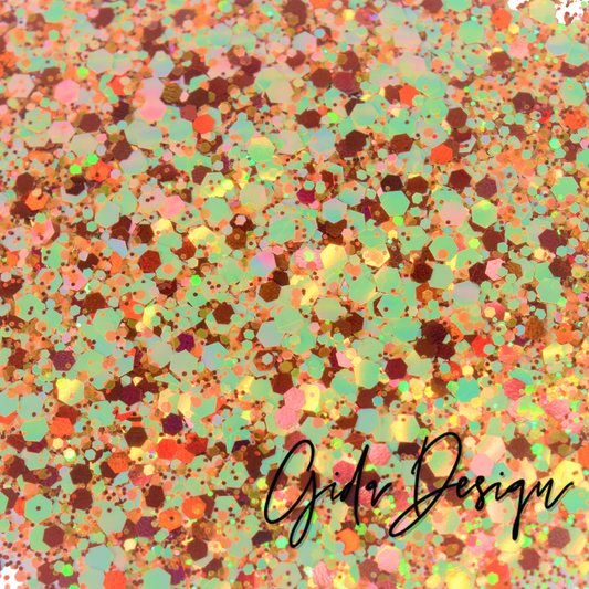 Strawberry Champagne Chunky Glitter - 2 oz - GIDA DESIGN 