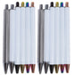 12ct - Stainless Steel Pens set for Epoxy resin