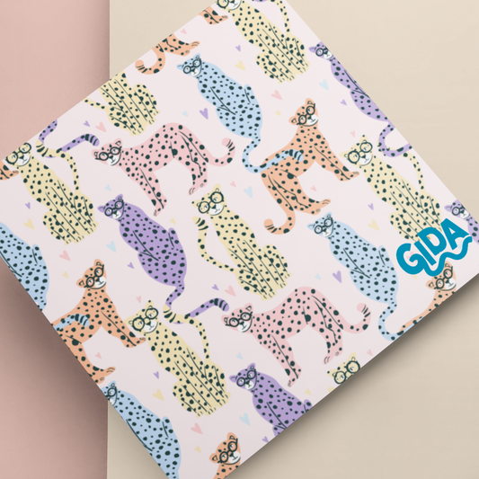 Cute Cheetah Patterned Vinyl